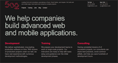 Desktop Screenshot of 500tech.com